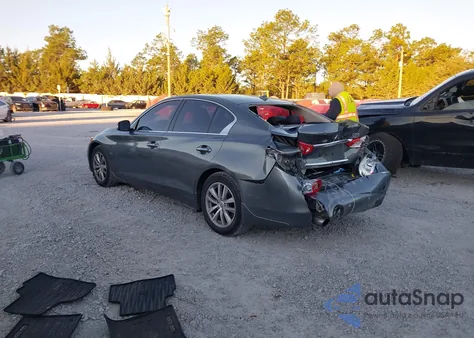 2017 Infiniti Q50 3.0T Signature Edition from USA, damaged, VIN JN1EV7AR5HM841655